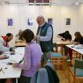 Εργαστήρι Χαρακτικής με χαράκτη Χαμπή 19-12-2015